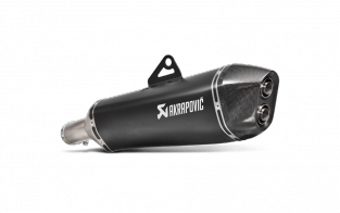 Akrapovic Slip-on Line Titanium Black Einddemper met E-keur BMW F 800 GS 2008-2017